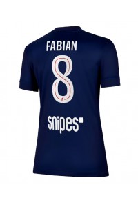 Paris Saint-Germain Fabian Ruiz #8 Fotballdrakt Hjemme Klær Dame 2025-26 Korte ermer